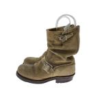 RED WING◆エンジニアブーツ・エンジニア/US7.5/アイボリー/スウェード/8268/USA製