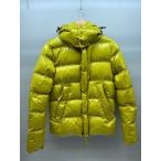DUVETICA◆バーカンディ/ダウンジャケット/フード付き/M/ナイロン/YLW/8020.00/1035/クロアチア製