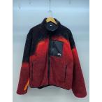 ショッピングstussy STUSSY◆SHERPA REVERSIBLE JACKET/フリースジャケット/L/ポリエステル/RED/118529
