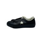 CONVERSE◆タグ付/ONE STAR/ワンスター/ローカットスニーカー/26.5cm/BLK/レザー/OS J/日本製//