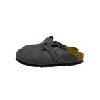 BIRKENSTOCK◆ボストン/シューズ/24cm/GRY/フェルト