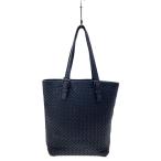 ショッピングbottega BOTTEGA VENETA◆イントレチャート/トートバッグ/レザー/BLK