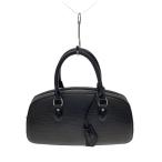 ショッピングLOUIS LOUIS VUITTON◆ジャスミン エピ/ハンドバッグ/M52782/レザー/BLK/LV/ロゴ