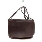 土屋鞄◆メッセンジャーバッグ/ショルダーバッグ/レザー/BRW