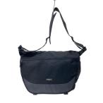 EDDIE BAUER◆メッセンジャーバッグ/劣化有/ショルダーバッグ/--/BLK