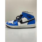 NIKE◆AIR JORDAN 1 MID SE_エアジョーダン 1 ミッド/27cm/BLU