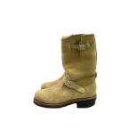 CHIPPEWA◆エンジニアブーツ/US7.5/BEG/スウェード/90863