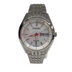 CITIZEN◆ソーラー腕時計/アナログ/ステンレス/SLV