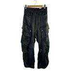 A.F ARTEFACT◆サルエルパンツ/2/--/BLK/無地
