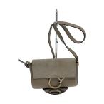 ショッピングchloe Chloe◆FAYE/フェイ/ショルダーバッグ/レザー/グレージュ//