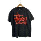 ショッピングstussy STUSSY◆×Mad Hectic×UNDEFEATED/Tシャツ/XL/コットン/ブラック/総柄