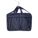 PORTER◆TANKER/タンカー/2WAY BRIEFCASE/ショルダーバッグ/ナイロン/ブラック//