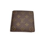 ショッピングLOUIS LOUIS VUITTON◆ポルト・フォイユ・マルコ_モノグラム・キャンバス/PVC/BRW/メンズ