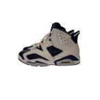 NIKE◆AIR JORDAN 6 RETRO_エアジョーダン 6 RETRO/25.5cm/WHT