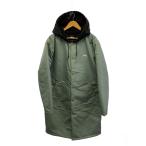 STUSSY◆コート/XL/ナイロン/GRN/無地/115418