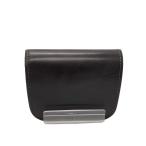 WILD SWANS◆2つ折り財布/レザー/BLK/無�