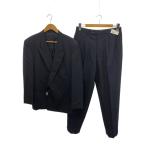 JUNMEN* костюм /LL/ шерсть /NVY/ полоса /80S~90S//
