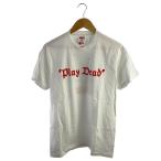 ショッピングsupreme Supreme◆22AW/Play dead/Tシャツ/S/コットン/WHT/無地