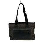 ショッピングＧＧキャンバス GUCCI◆トートバッグ_GGキャンバス/キャンバス/BLK/総柄
