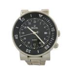 BULOVA◆クォーツ腕時計/アナログ/ステンレス/BLK/SLV/SS/BVM004//
