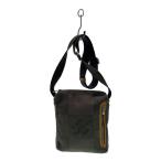 ショッピングダミエ LOUIS VUITTON◆シタダンPM_ダミエ・ジェアン_BRW/ナイロン/BRW//