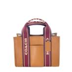 ショッピングcoach COACH◆スミストート24/ハンドバッグ/レザー/CML/CAR77