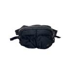 PORTER* сумка-пояс / нейлон /BLK/ одноцветный / язык машина 