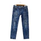 ショッピングGABBANA DOLCE&GABBANA◆ストレートパンツ/50/デニム/IDG/総柄/GYC4LZ