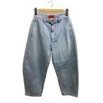 RED CARD◆ワイドパンツ/25/デニム/IDG/無地/722490K