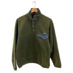 ショッピングpatagonia patagonia◆シンチラスナップ/ジャマイカ/フリースジャケット/M/ポリエステル/KHK/25450