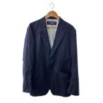 ショッピングCOMME COMME des GARCONS HOMME◆24AW/ウールギャバテーラードジャケット/L/ウール/NVY/無地/HN-J101