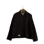 Schott◆ブルゾン/L/--/BRW/無地/782-4252007