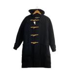 Schott◆ダッフルコート/S/ウール/BLK