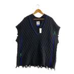 ショッピングzara ZARA◆ニットベスト(厚手)