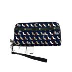 LESPORTSAC◆長財布/ポリエステル/NVY/総柄/レディース