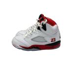 NIKE◆AIR JORDAN 5_エア ジョーダン 5/26.5cm/WHT