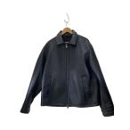 ショッピングzara ZARA◆レザージャケット・ブルゾン/M/フェイクレザー/BLK