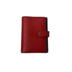 LOUIS VUITTON* Agenda PM_ epi / кожа /RED/ одноцветный / женский //