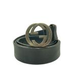 GUCCI* ремень / кожа /BLK/ одноцветный / мужской //