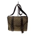 GUCCI◆ショルダーバッグ_GGキャンバス/キャンバス/BEG/総柄