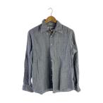 ショッピングINDIVIDUALIZED individualized shirts◆長袖シャツ/--/コットン/BLU/チェック//