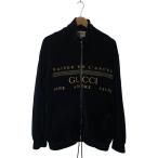 ショッピングgucci GUCCI◆ジャケット/L/ポリエステル/BLK/595533 XJBTD