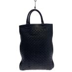 ショッピングbottega BOTTEGA VENETA◆イントレチャート/トートバッグ/レザー/ブラック