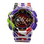 CASIO◆エヴァンゲリオン/クォーツ/デジアナ/ラバー/マルチカラー/GA-110EVA30