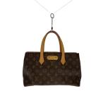 ショッピングLOUIS LOUIS VUITTON◆ウィルシャーPM_モノグラム・キャンバス/PVC/BRW