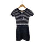 Darich◆DDマリンボーダーニットワンピ/FREE/ポリエステル/BLK/112314050