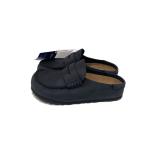 BIRKENSTOCK◆NAPLES WRAPPED/サンダル/22.5cm/CRM/レザー//