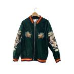 PANMAX/別珍スカジャン/--/ベロア/GRN