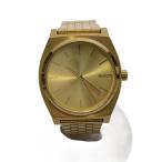 ショッピングnixon NIXON◆クォーツ腕時計/アナログ/ステンレス/GLD/GLD