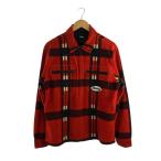 ショッピングstussy STUSSY◆POLAR FLEECE ZIP UP SHIRT/長袖シャツ/111957-002